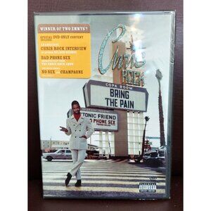 Chris Rock - Bring The Pain (DVD, 2002, Full Screen) Comedy Show NEW